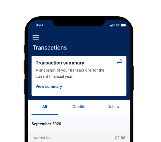 Access your accounts on the go 